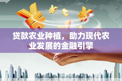 克拉玛依贷款农业种植，助力现代农业发展的金融引擎