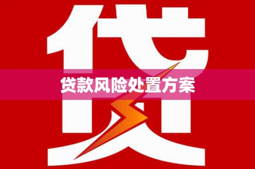 克拉玛依贷款风险处置方案
